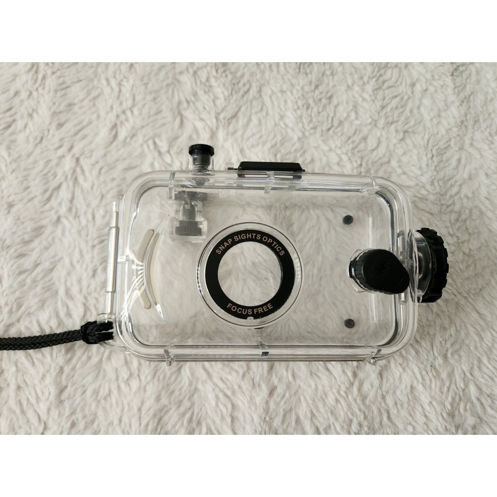 Snap Sights Optics Underwater 35mm Camera Waterproof Clear Housing Case Only